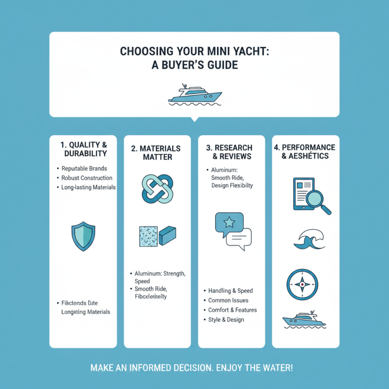 How to Choose the Perfect Mini Yacht for Your Adventures?