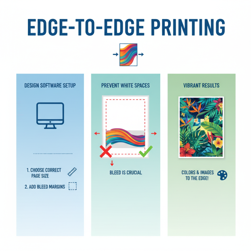 How to Utilize Edge-To-Edge Printing Capability Effectively?