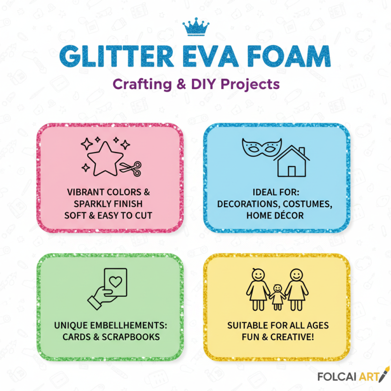 Glitter Eva Sheet Best Uses in Crafting and DIY Projects?