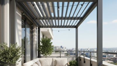 What are the Benefits of Balcony Aluminum Pergolas?