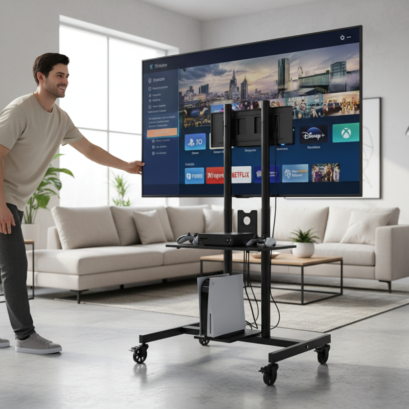 Why Choose a Rolling TV Stand for Your Home Setup?