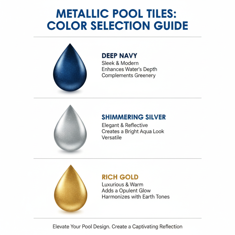 2026 Best Metallic Pool Tile Options for Stunning Designs?