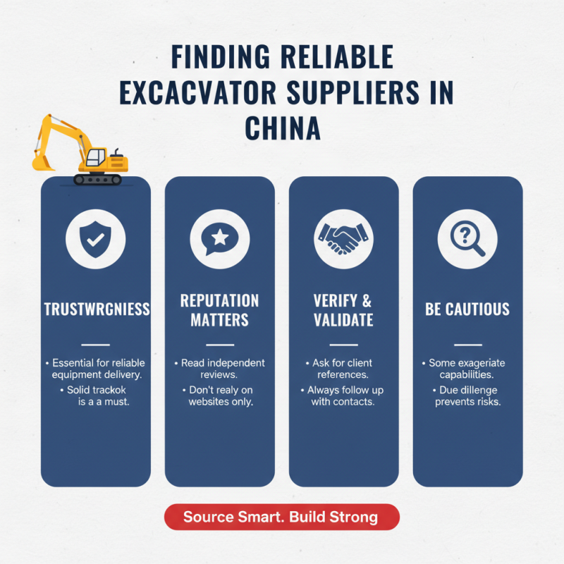 Top 5 Tips for Finding High Quality China Local Excavators Suppliers?