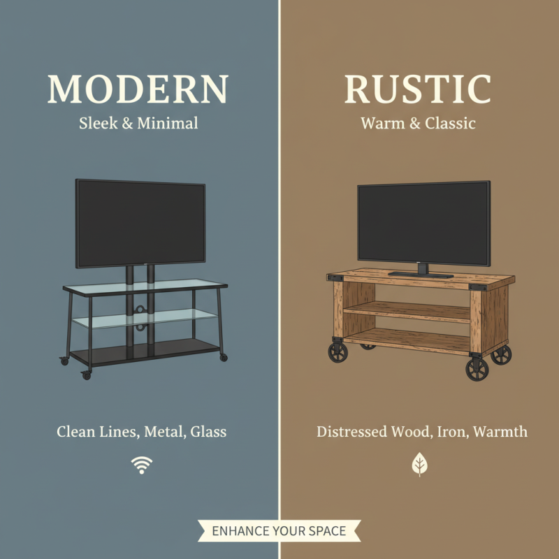 Why Choose a Rolling TV Stand for Your Home Setup?