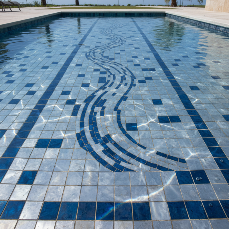 2026 Best Metallic Pool Tile Options for Stunning Designs?