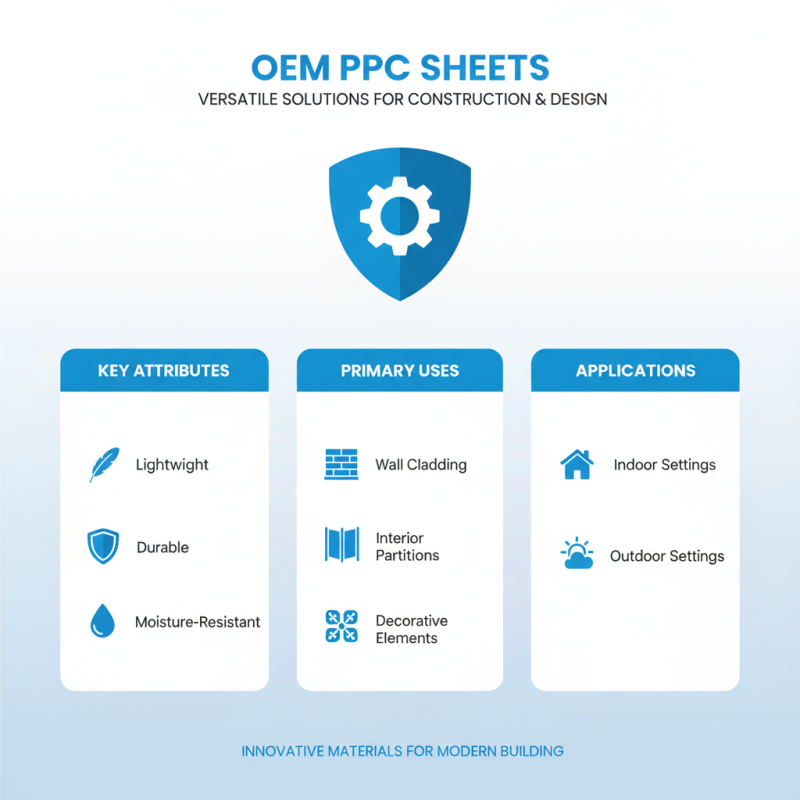 What is OEM High Quality Ppc Sheet For Wall and Its Benefits?