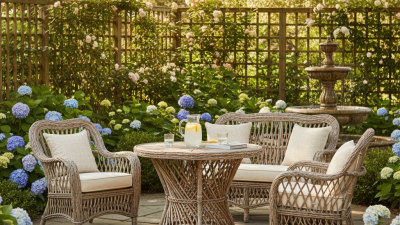 2026 Best Outdoor Willow Furniture Set for Your Garden?