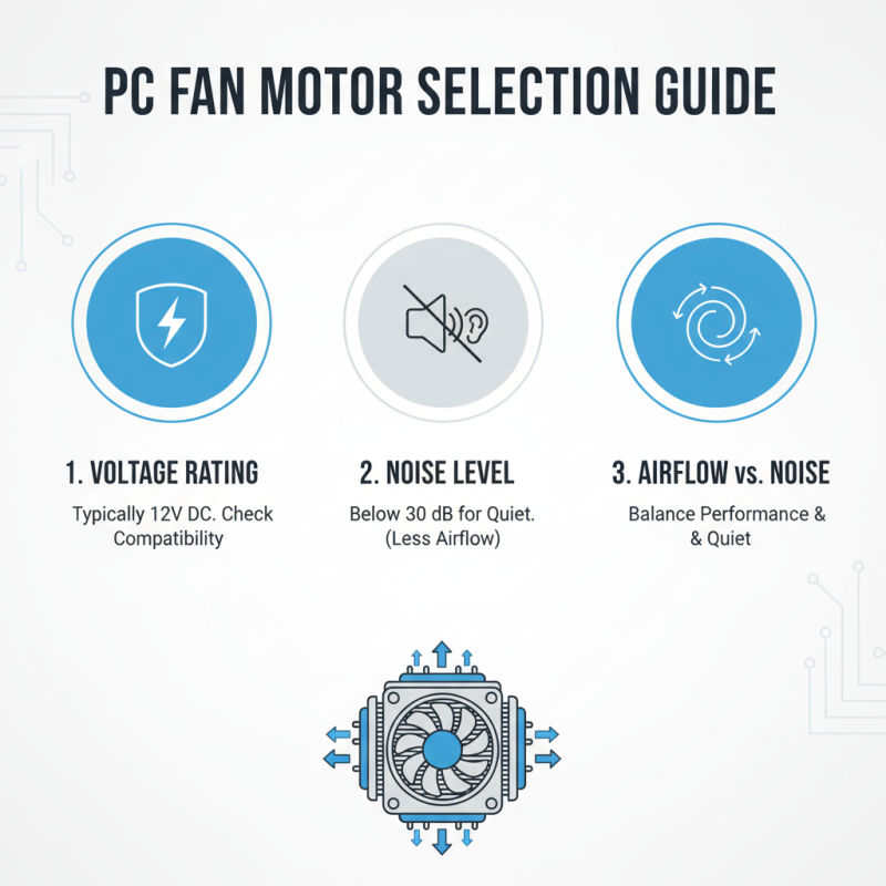 China Famous PC Fan Motor Pricelist Top Tips for Choosing the Best Options?