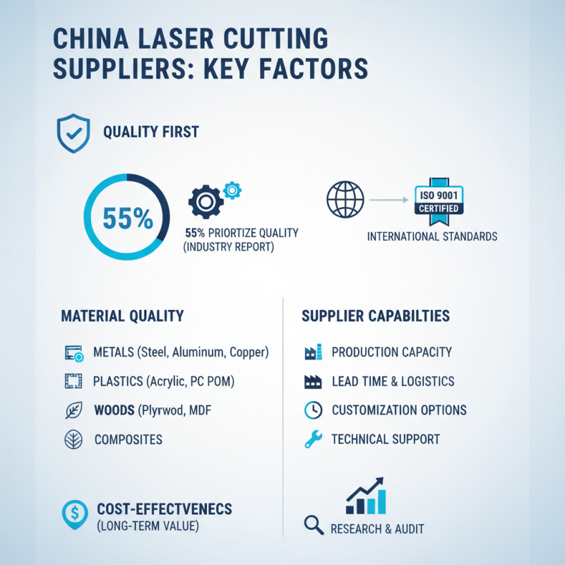 How to Find Top China High Quality Laser Cutting Material Suppliers?