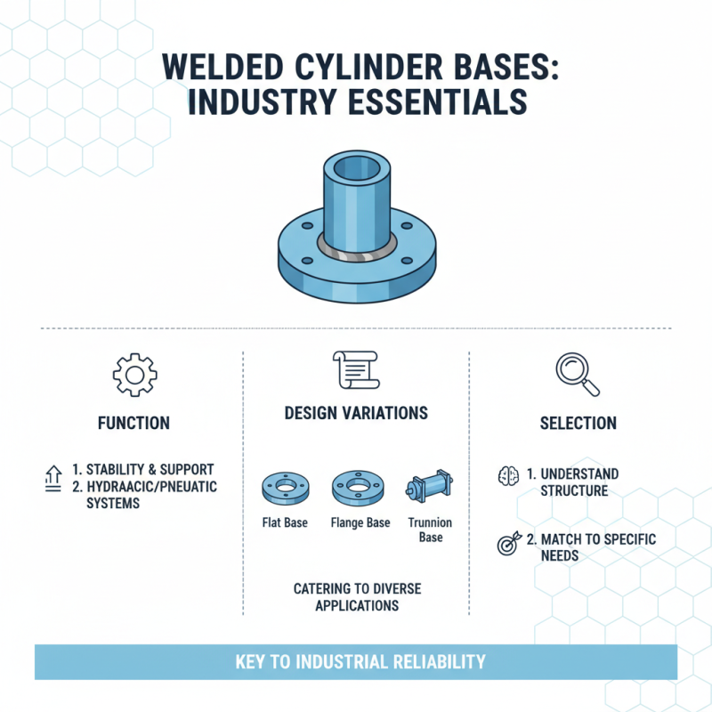 Understanding Welded Cylinder Base Applications and Benefits?