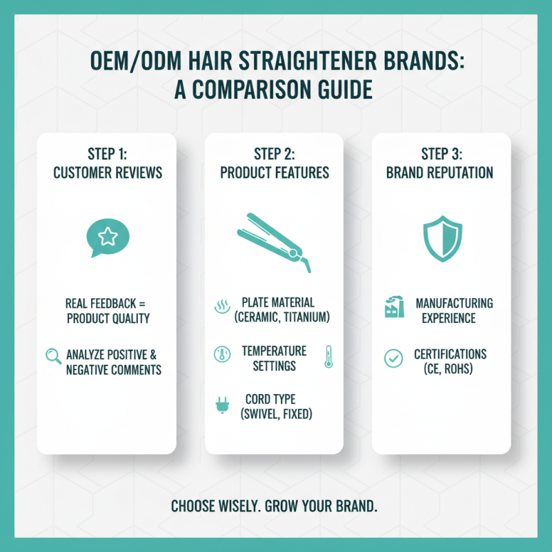 How to Choose the Best OEM ODM Negative Ions Hair Straightener Brush Companies?