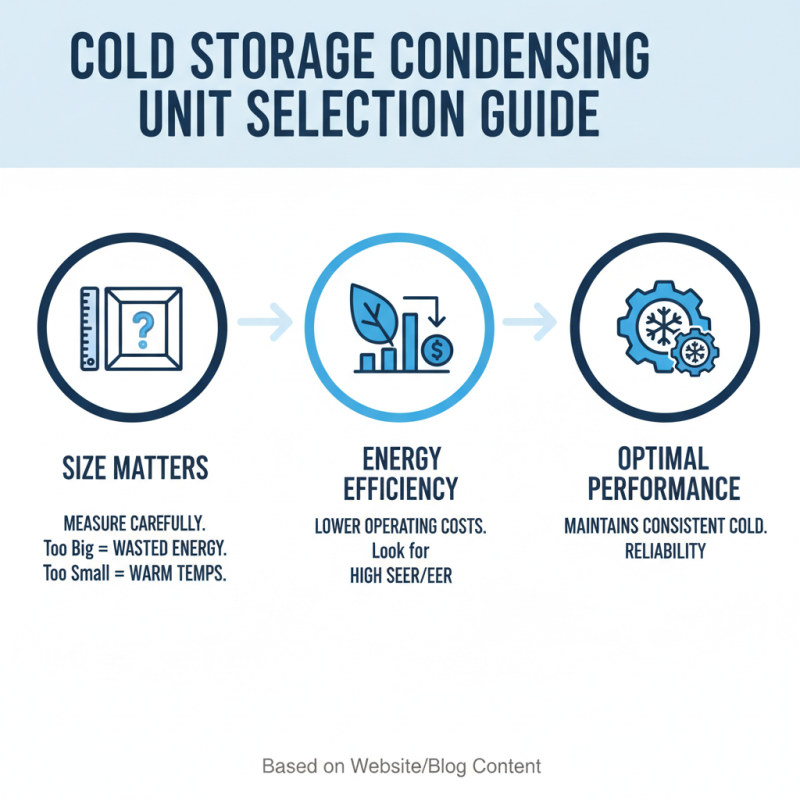How to Choose the Right Cold Storage Condensing Unit?
