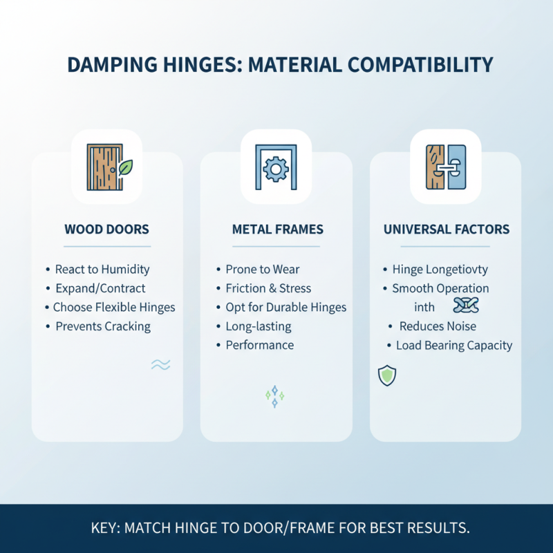 How to Choose the Right Damping Hinges for Your Project?