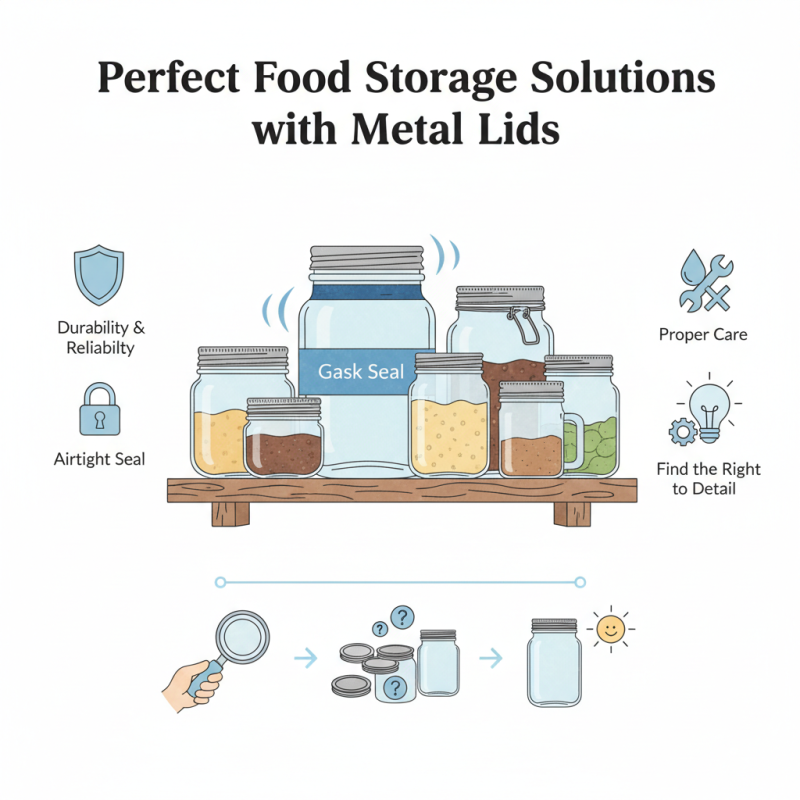 How to Use Metal Lid for Perfect Food Storage Solutions?