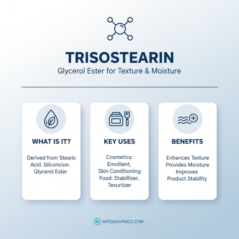 What is Triisostearin and its Benefits for Health?