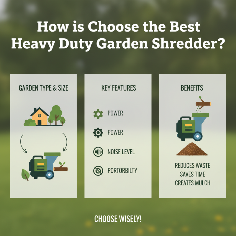 How to Choose the Best Heavy Duty Garden Shredder?