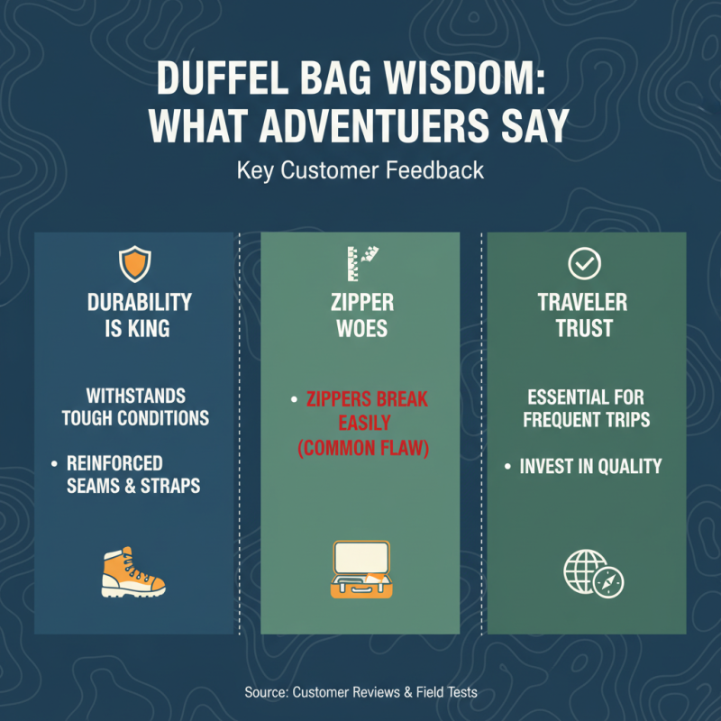 2026 Top OEM High-Quality Duffel Bag Products for Every Adventurer?