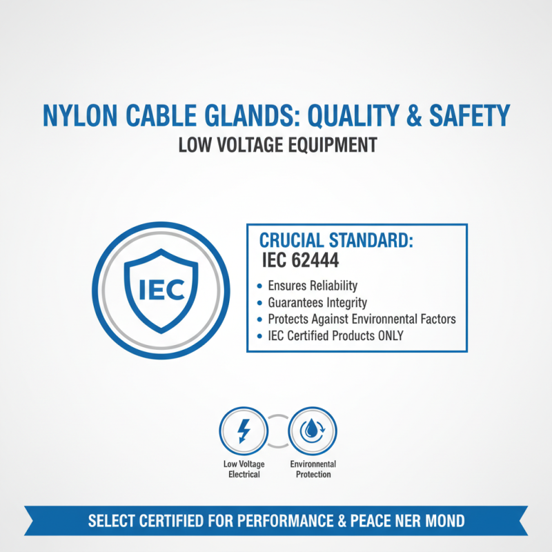 How to Choose the Right China Nylon Cable Gland for Low Voltage Electrical Equipment?