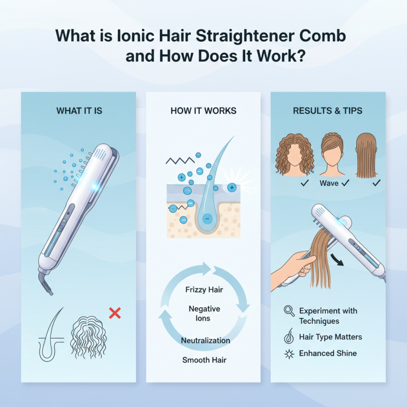 What is Ionic Hair Straightener Comb and How Does It Work?