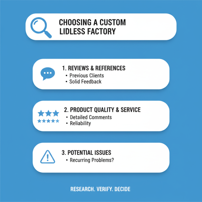 10 Essential Tips for Finding the Best Custom Lidless Factory?