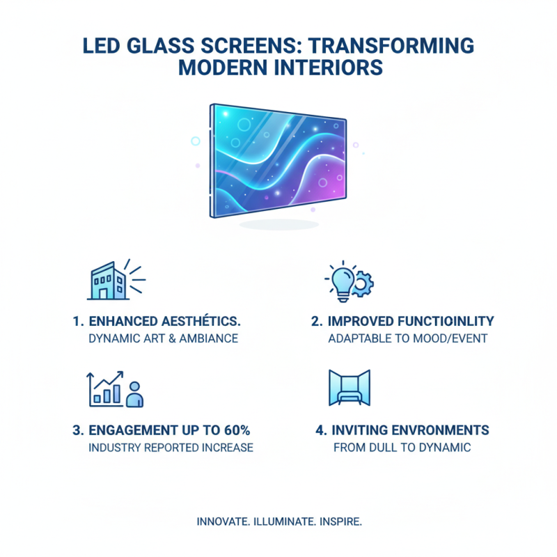 How to Use Led Glass Screen for Your Modern Space Design?