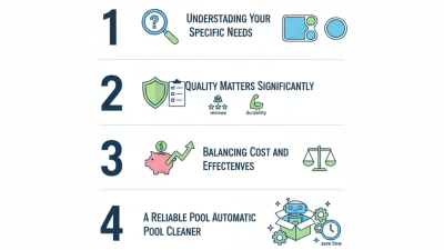 Top 5 Tips for Choosing the Best China Wholesale Swimming Pool Cleaner?