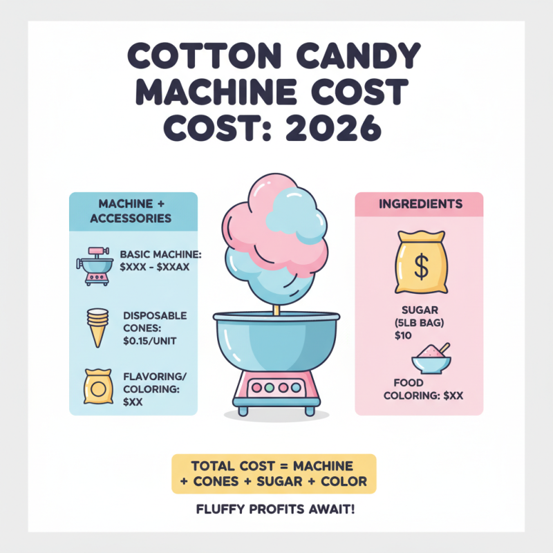 How Much Does a Cotton Candy Machine Cost in 2026?