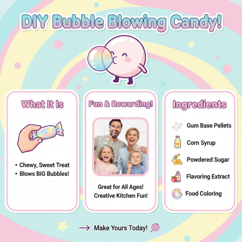 What is Bubble Blowing Candy and How to Make It?