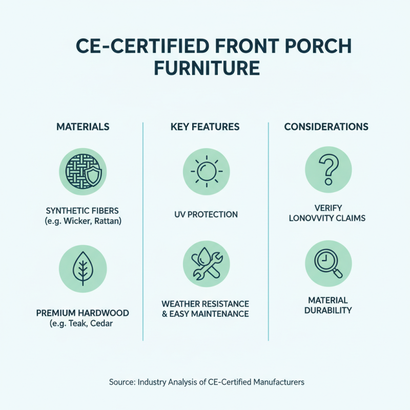 Top 10 High Quality CE Certification Front Porch Furniture Manufacturers?