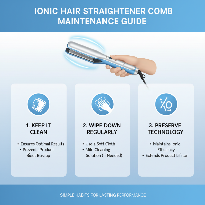 What is Ionic Hair Straightener Comb and How Does It Work?