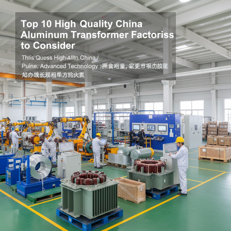 Top 10 High-Quality China Aluminum Transformer Factories to Consider?