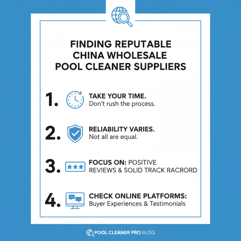 Top 5 Tips for Choosing the Best China Wholesale Swimming Pool Cleaner?