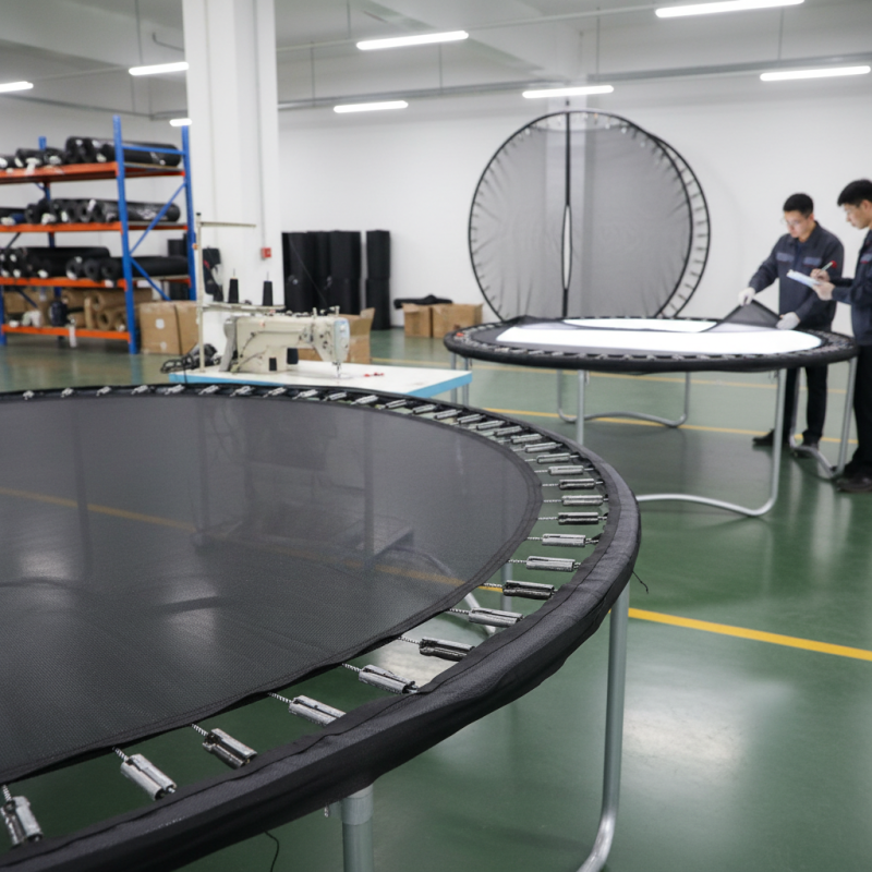 What is Custom OEM Trampoline Net and How Do Factories Produce It?