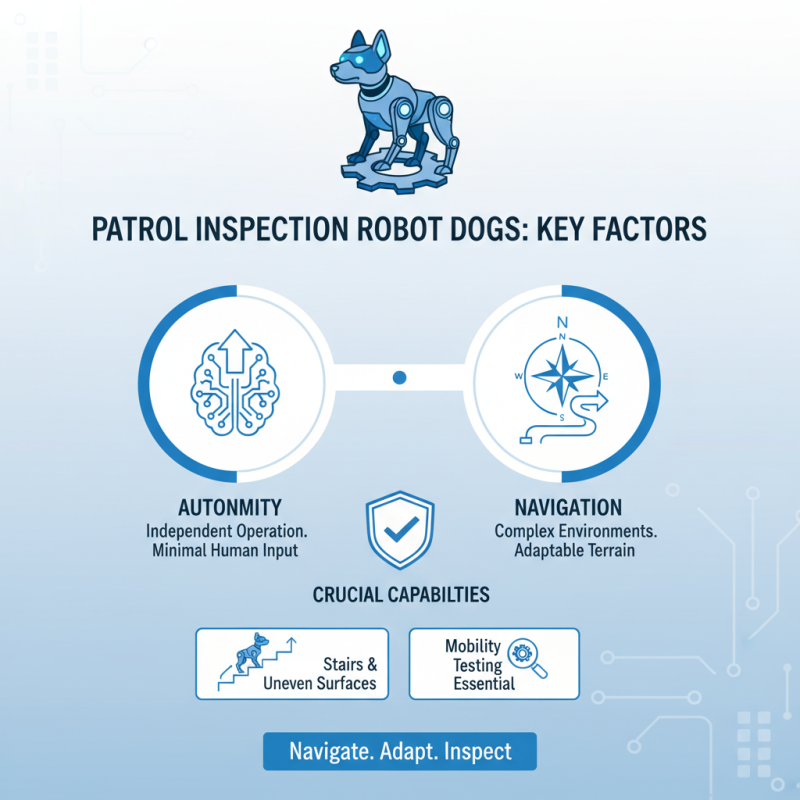 How to Choose the Best Patrol Inspection Robot Dog?