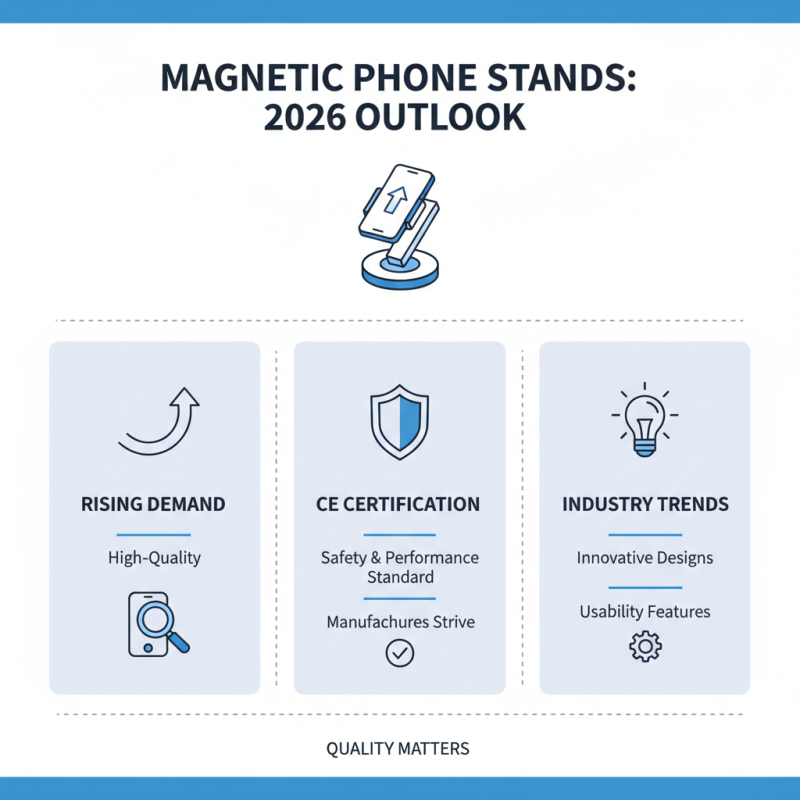 2026 Best CE Certification High-Quality Magnetic Phone Stand Manufacturers?