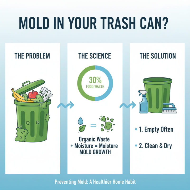 How to Prevent Plastic Trash Can Mold Safely?