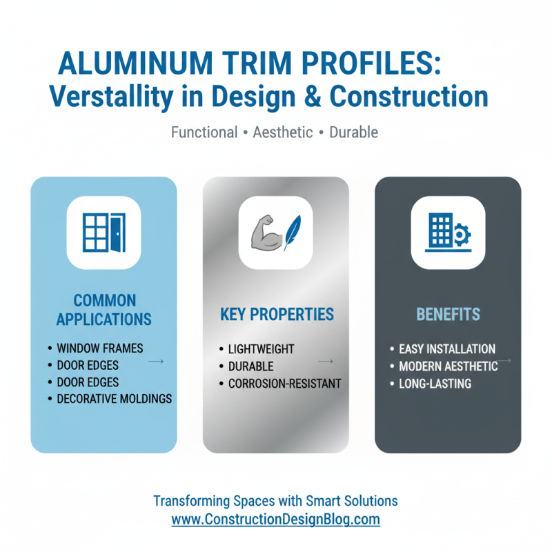 What are Aluminum Trim Profiles and Their Applications?