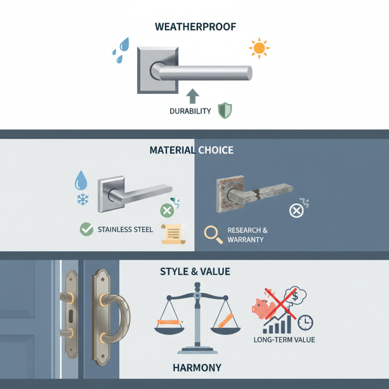 Weatherproof Handles Essential Tips for Choosing the Best?