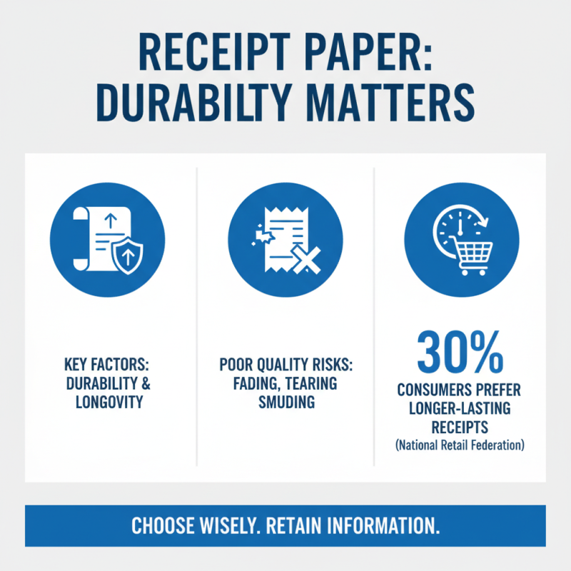 Essential Tips for Choosing the Right Receipt Paper?