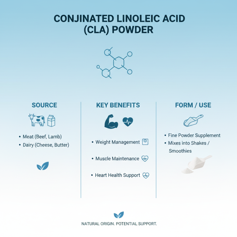 What Are the Benefits of Conjugated Linoleic Acid Powder?