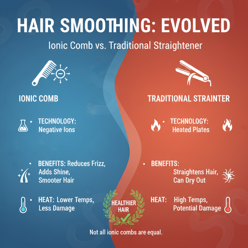Why Choose an Ionic Hair Straightener Comb for Perfect Hair?