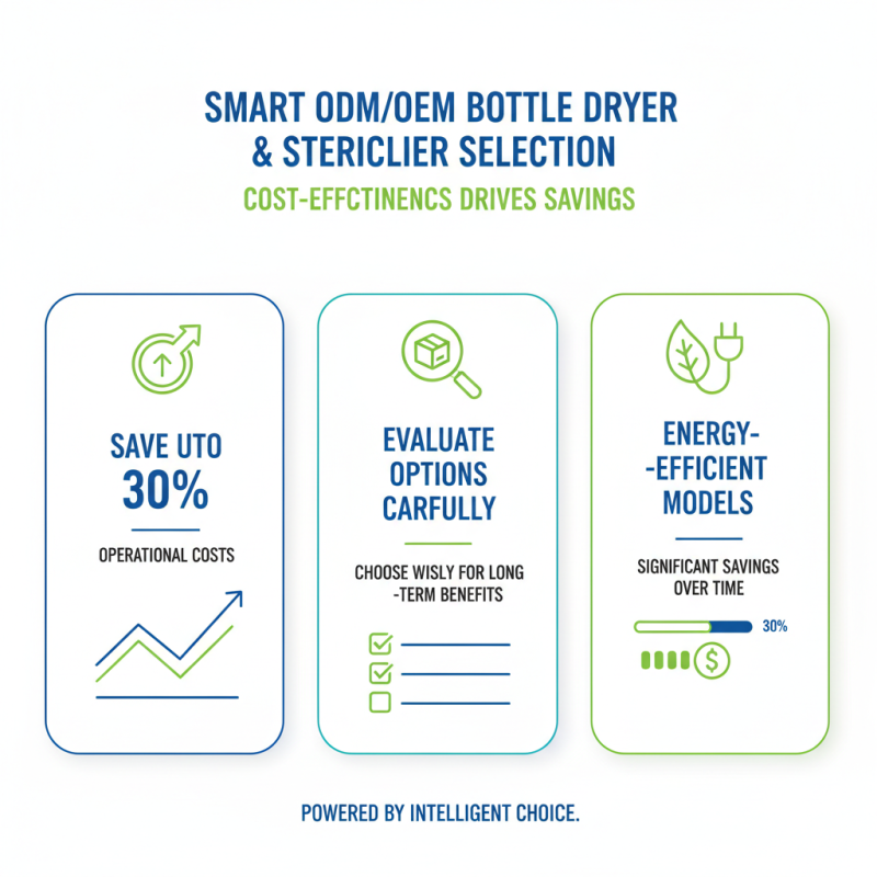 How to Choose ODM OEM Bottle Dryer and Sterilizer Products for Your Business?
