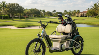 What is an Electric Bike Golf Cart and How Does it Work?