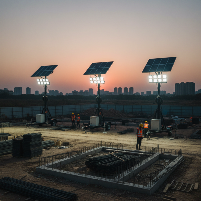 2026 How to Choose the Best Towable Solar Light Towers?
