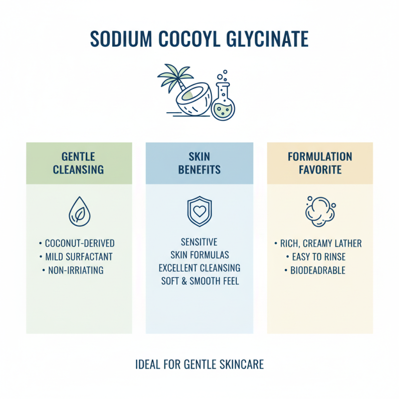 How to Use Sodium Cocoyl Glycinate in Skincare Products?