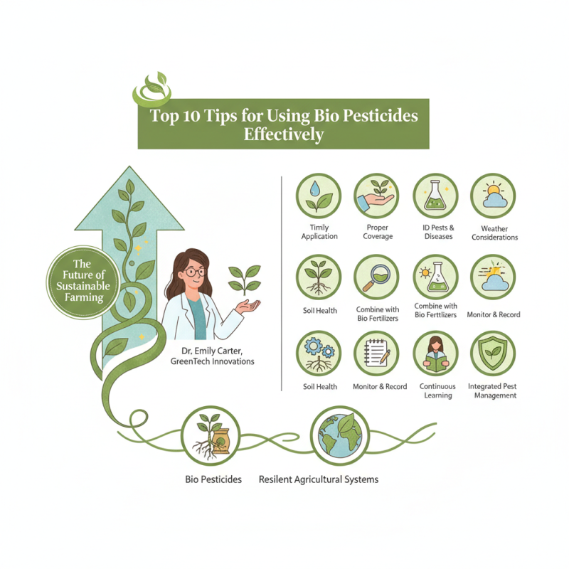 Top 10 Tips for Using Bio Pesticides Effectively?