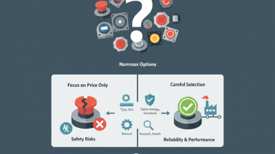 How to Choose a Cheap China Emergency Stop Switch for Your Needs?