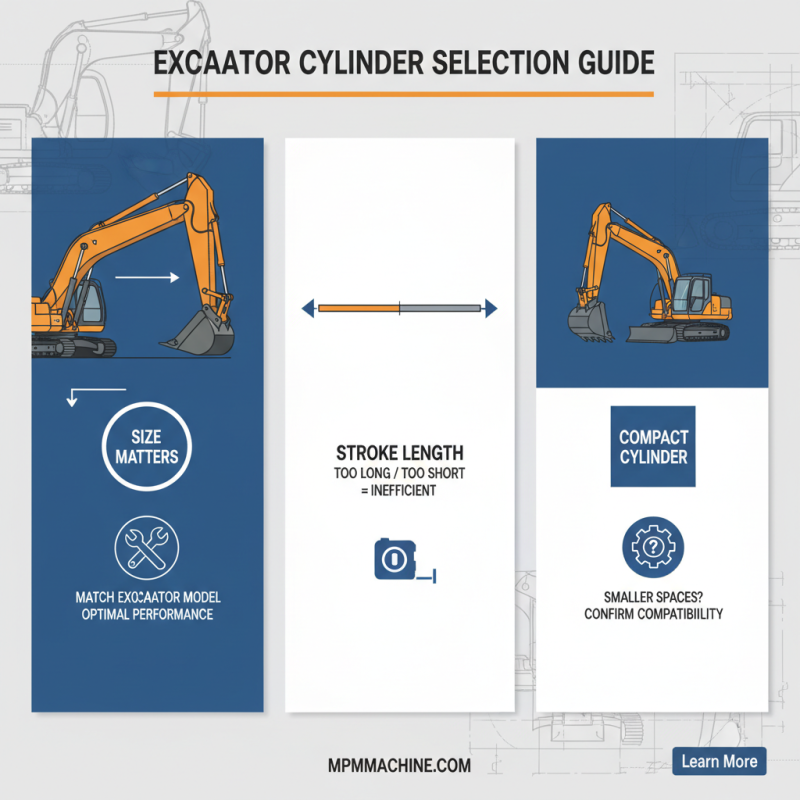 How to Choose the Right Excavator Cylinder for Your Needs?