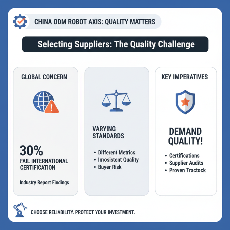 2026 How to Choose the Right China ODM Robot Axis Supplier?