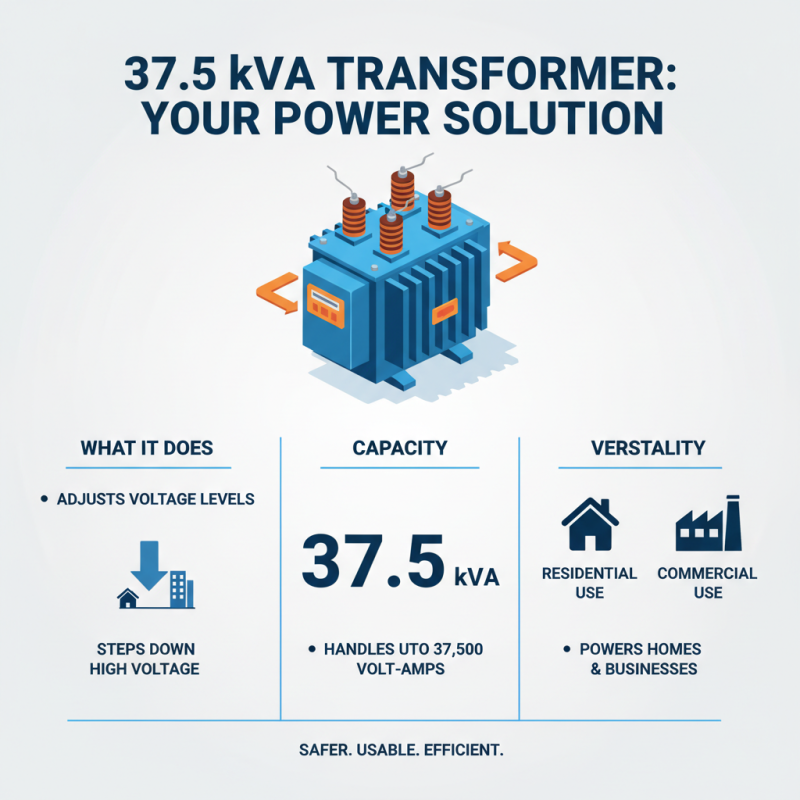 What is a 37.5kva Transformer and How Does It Work?